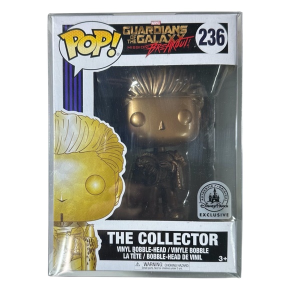 Funko Pop! Guardians of the Galaxy The Collector #236 Vinyl Bobble-Head - Picture 1 of 5